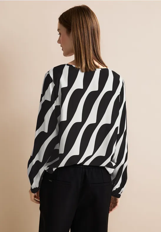 Street One Viskose Printbluse