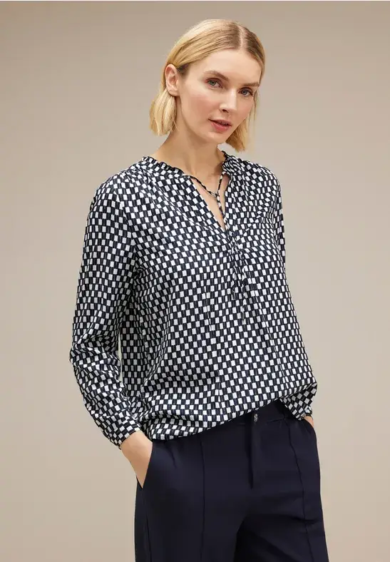 Street One Viskose Printbluse