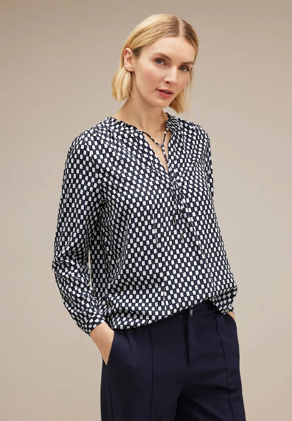 Street One Viskose Printbluse