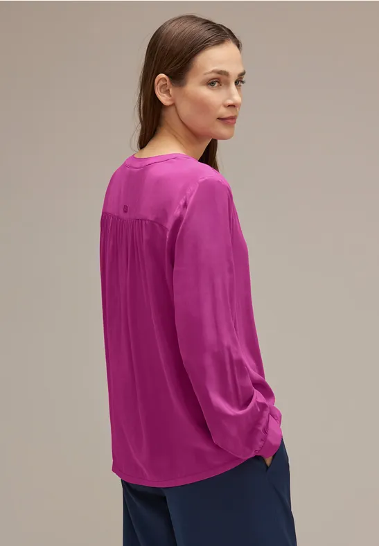 Street One Viskosebluse Mit Knopfleiste