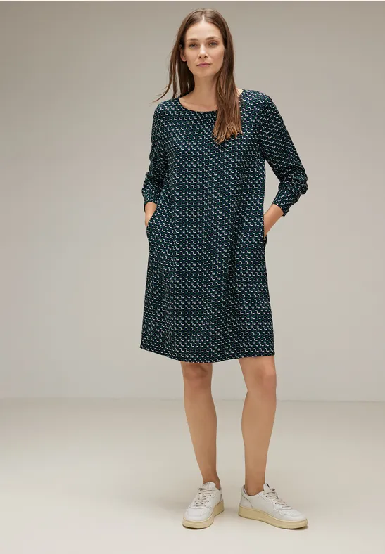 Street One Viskosekleid Mit Muster