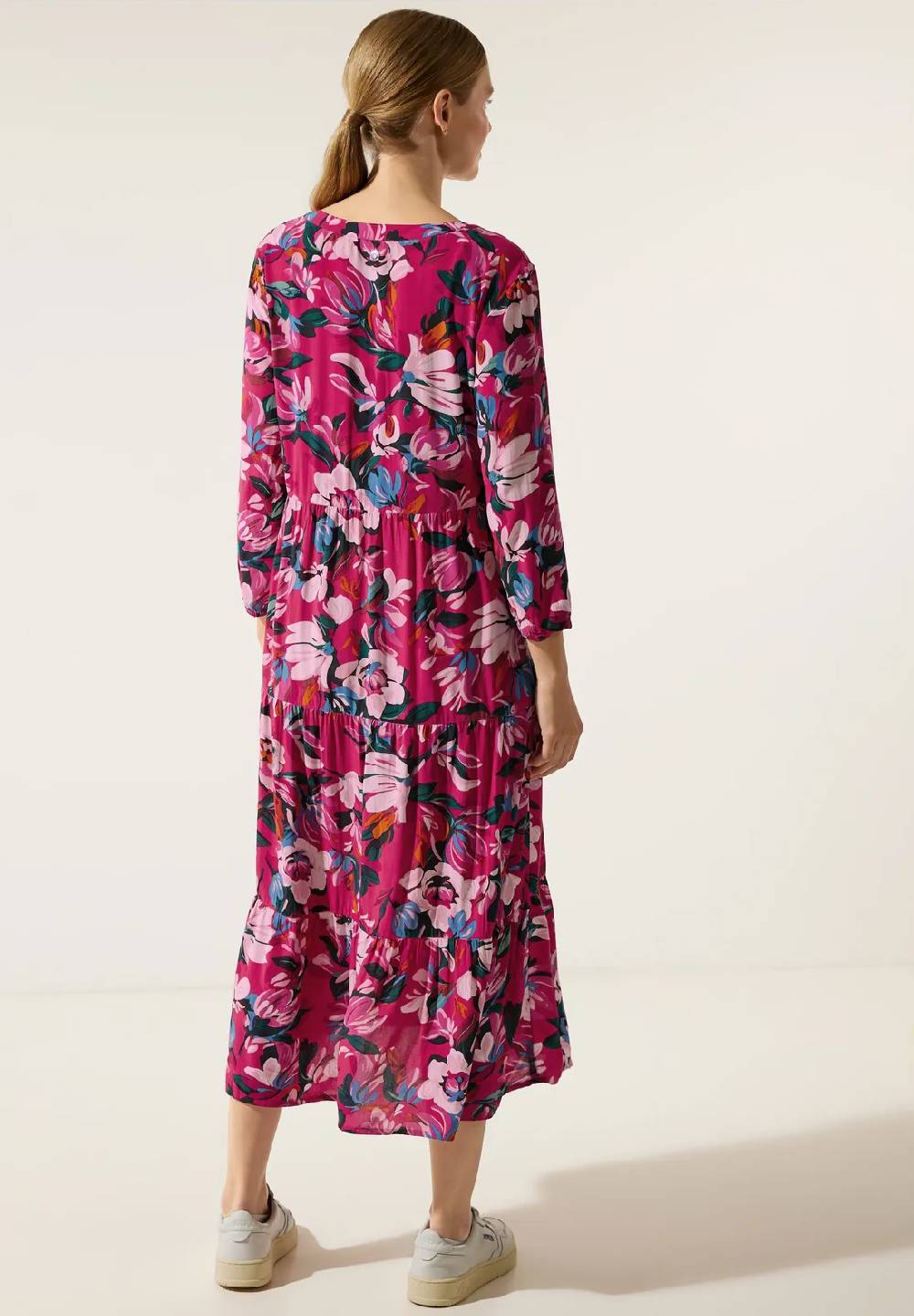 Street One Volantkleid Mit Print