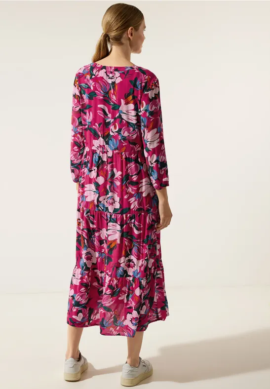 Street One Volantkleid Mit Print