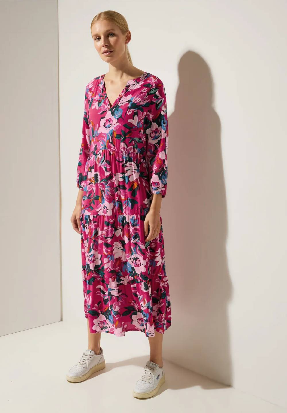 Street One Volantkleid mit Print