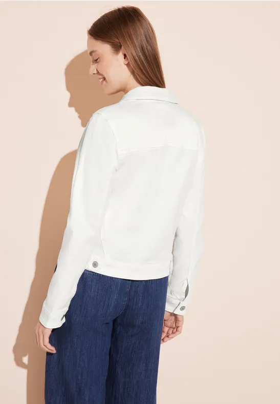 Street One Weiße Jeansjacke