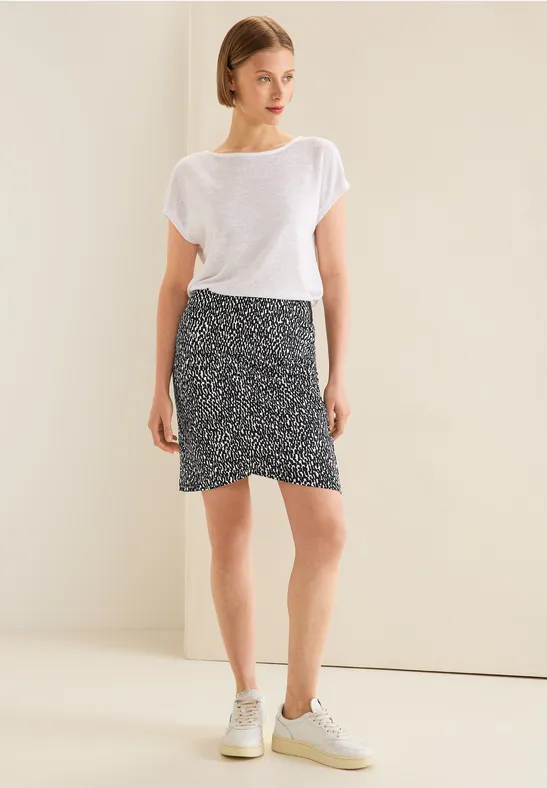 Street One Wickelrock Mit Minimalprint - Style MAJA