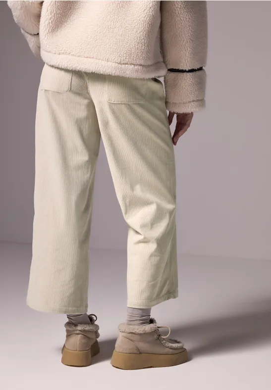 Street One Wide Leg Cordhose