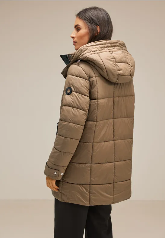 Street One Wintermantel Mit Kapuze