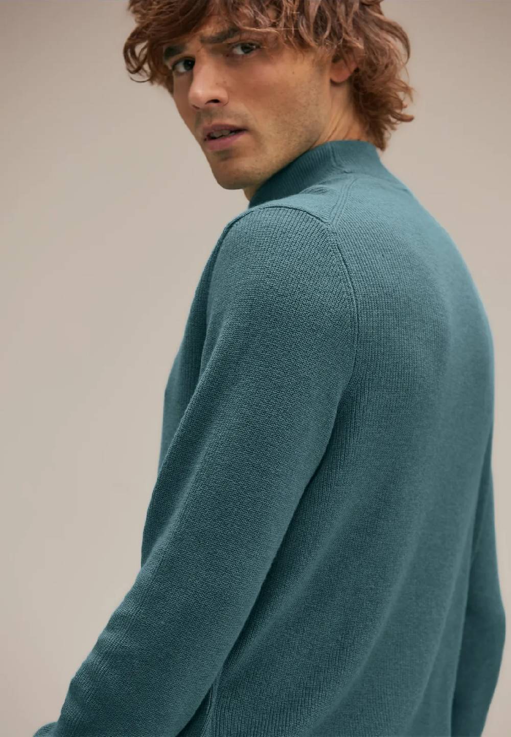 Street One Wollmix Stehkragenpullover