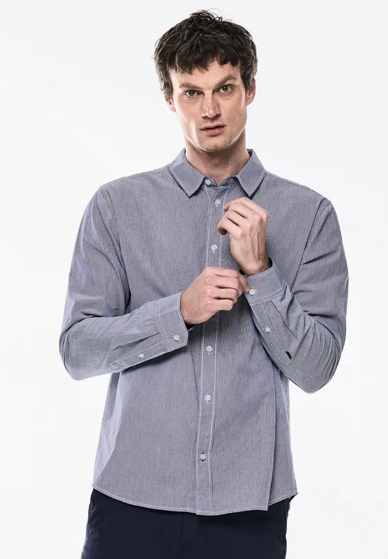 Street One Yarn Dyed Streifen Hemd