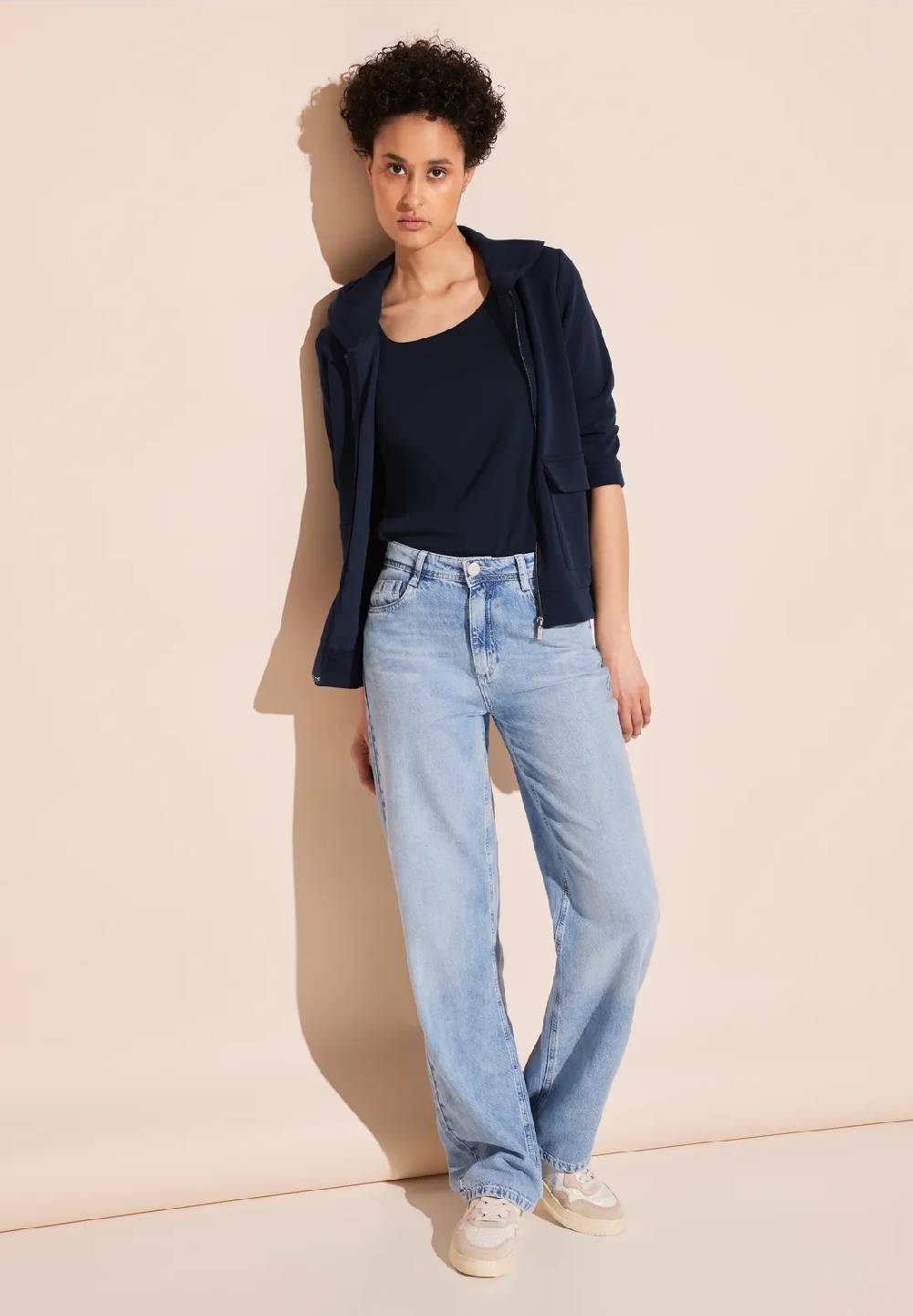 Street One Zipper Hoodie Jacke