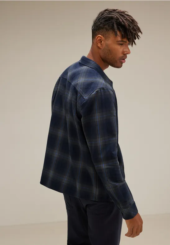 Street One Zipper Karo Overshirt