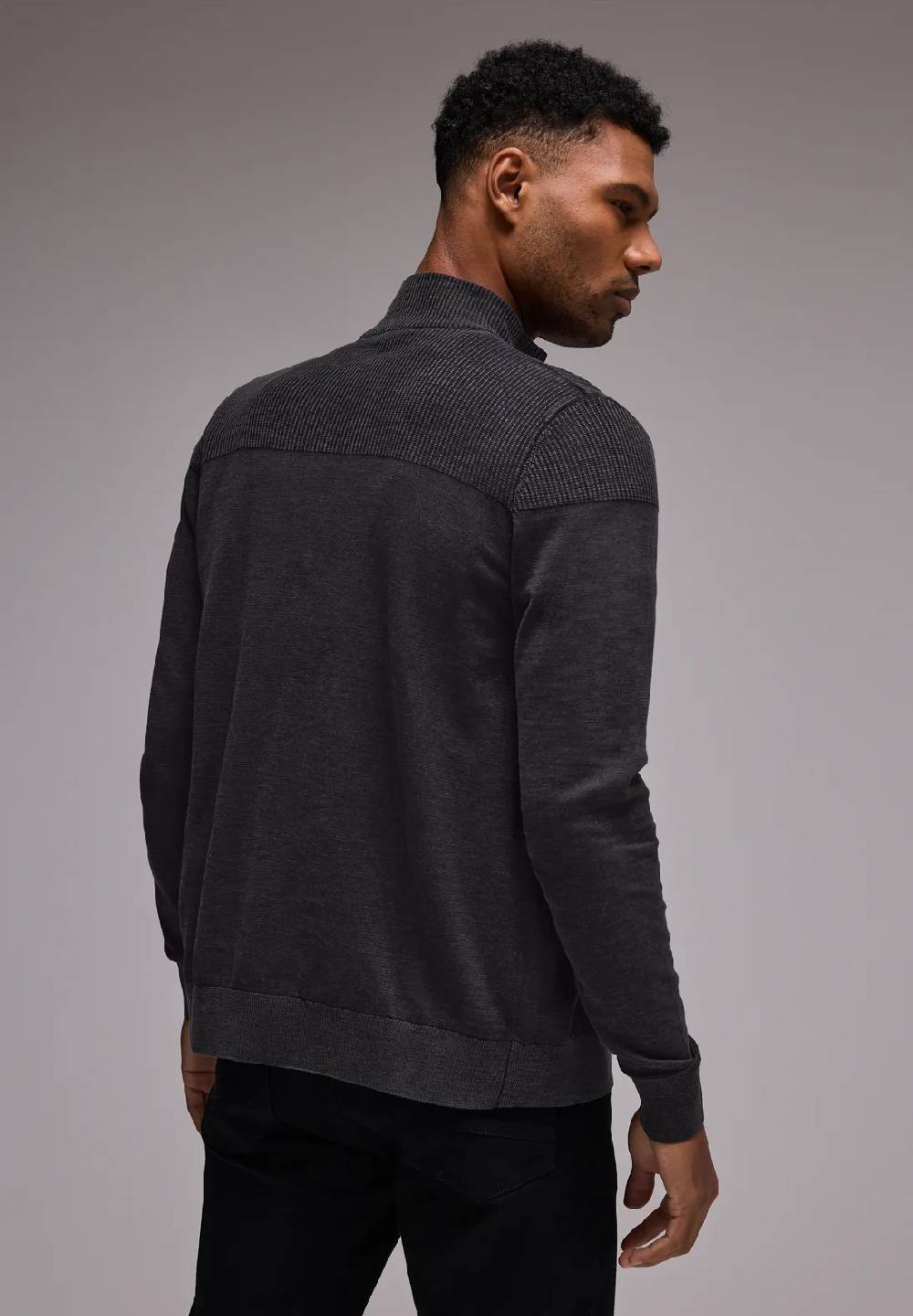 Street One Zipper Strickjacke