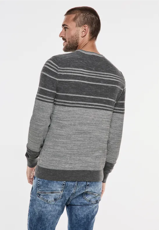 Street One Zweifarbiger Strickpullover