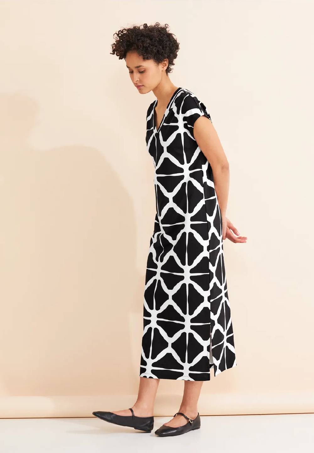 Street One Zweifarbiges Midikleid