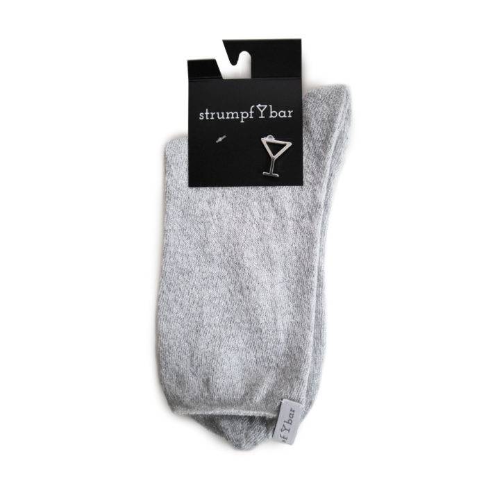 Strumpfbar City Glam Hellgrau
