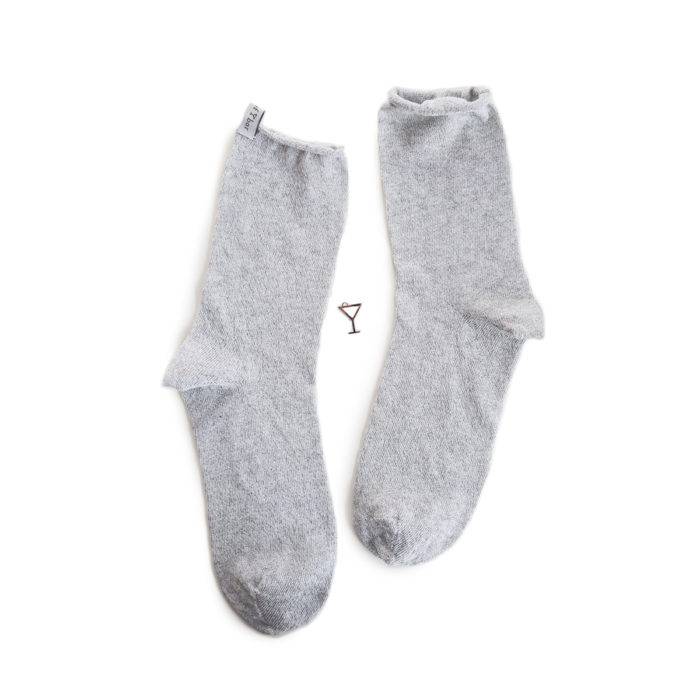 Strumpfbar City Glam hellgrau