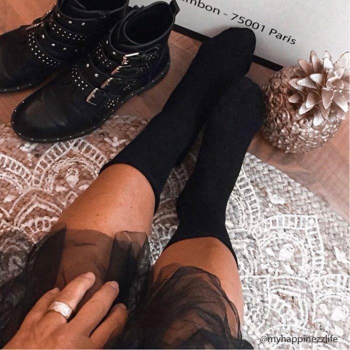 Strumpfbar City Glam Schwarz