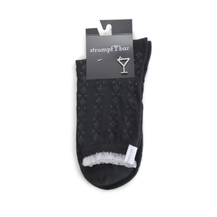 Strumpfbar Delicate Manhattan Schwarz