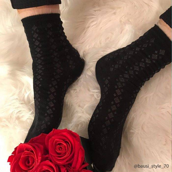 Strumpfbar Delicate Manhattan Schwarz