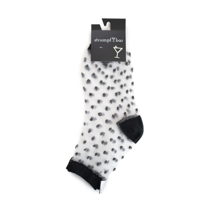 Strumpfbar Dots On The Beach Schwarz