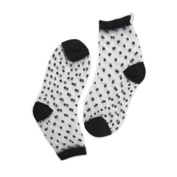 Strumpfbar Dots on the Beach schwarz