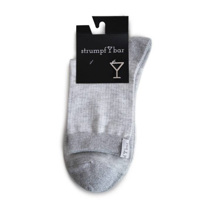 Strumpfbar Fancy Fizz Hellgrau
