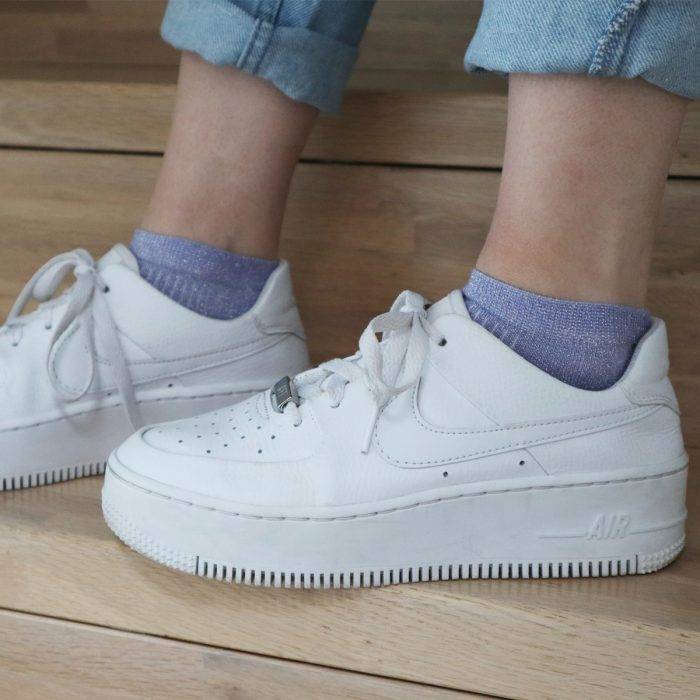 Strumpfbar Sparkling Spring Lavender-silber