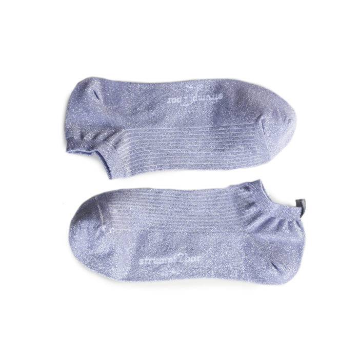 Strumpfbar Sparkling Spring lavender-silber