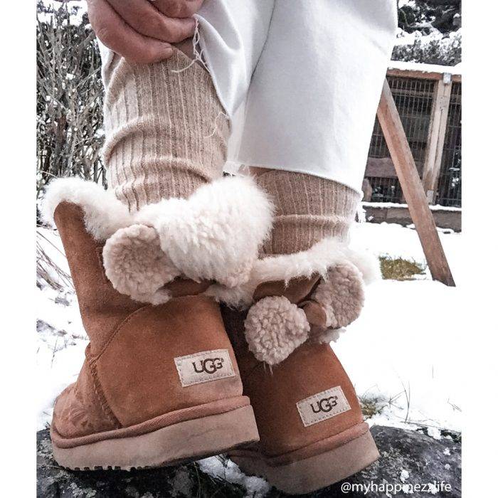 Strumpfbar Winter Sprizz Beigemelange-gold