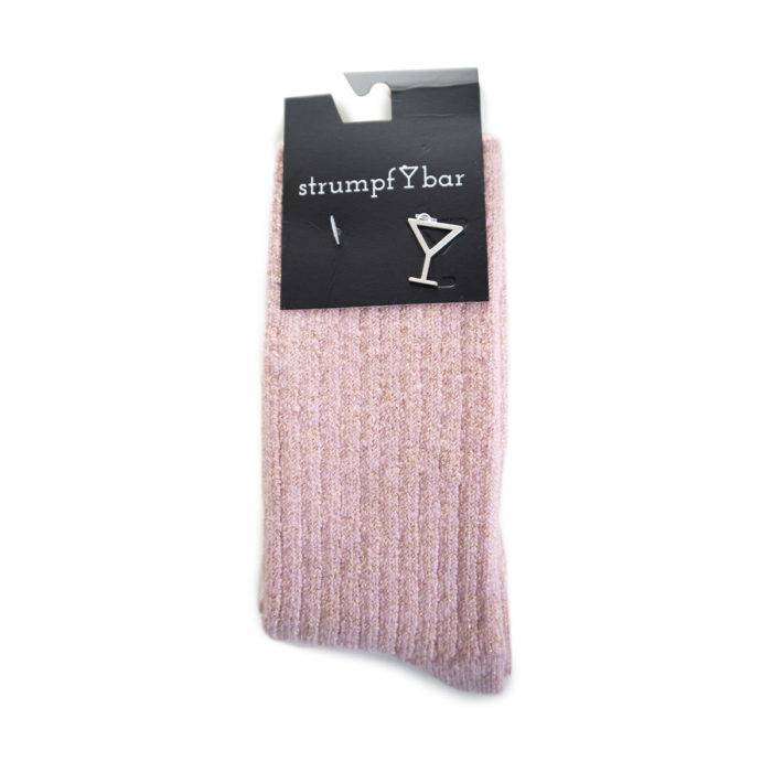 Strumpfbar Winter Sprizz Rosa-gold