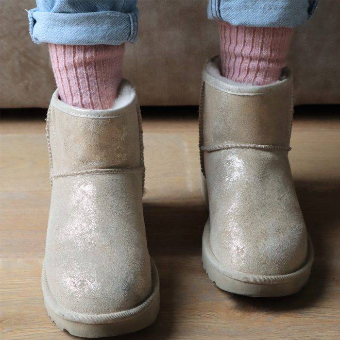 Strumpfbar Winter Sprizz Rosa-gold