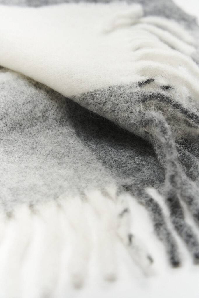 Studio Copenhagen CPH SHAWL 4 Wool Mix Grey Melange