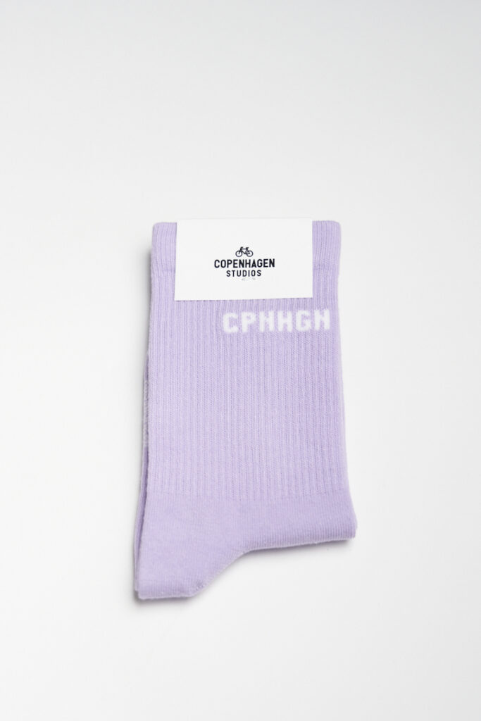 Studio Copenhagen CPH SOCKS 1 cotton blend lavender/white