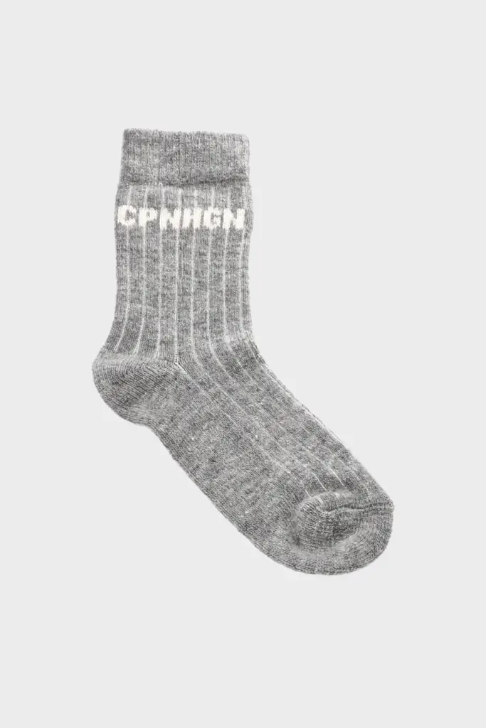 Studio Copenhagen CPH WOOL SOCKS 1 Wool Mix Light Grey