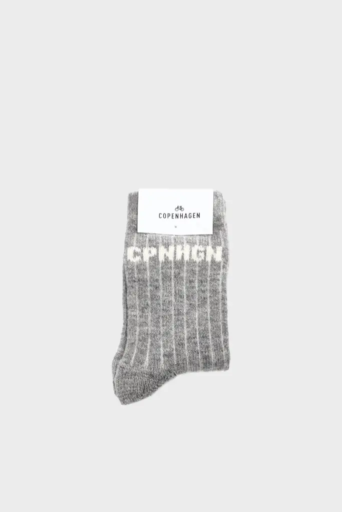 Studio Copenhagen CPH WOOL SOCKS 1 wool mix light grey