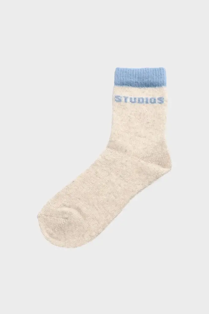 Studio Copenhagen CPH WOOL SOCKS 2 Wool Mix Light Beige