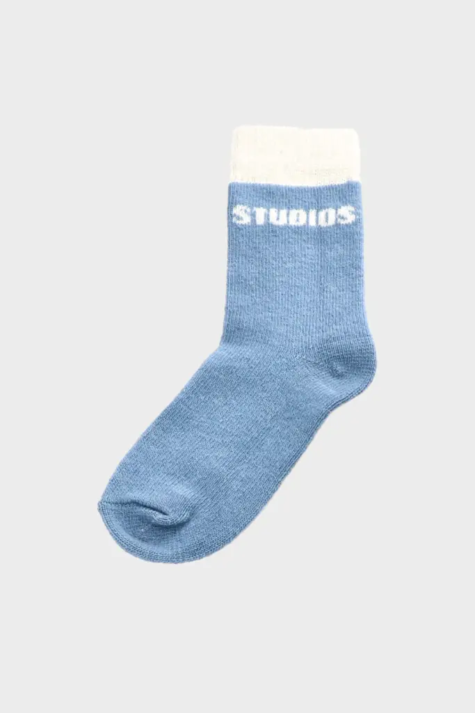 Studio Copenhagen CPH WOOL SOCKS 2 Wool Mix Light Blue