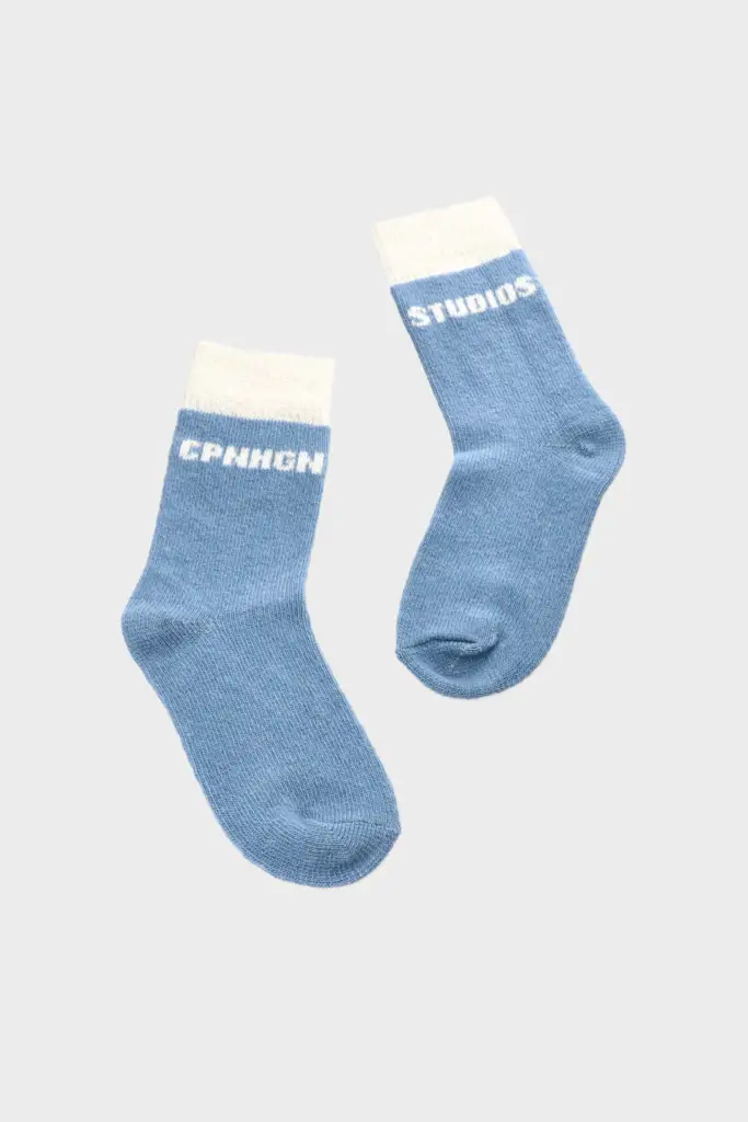 Studio Copenhagen CPH WOOL SOCKS 2 Wool Mix Light Blue