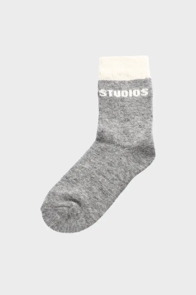 Studio Copenhagen CPH WOOL SOCKS 2 Wool Mix Light Grey