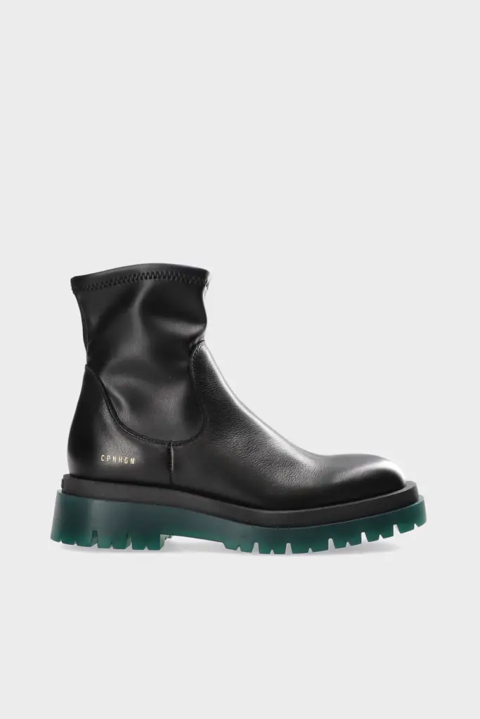 Studio Copenhagen CPH1007 leather/vegan stretch black/green