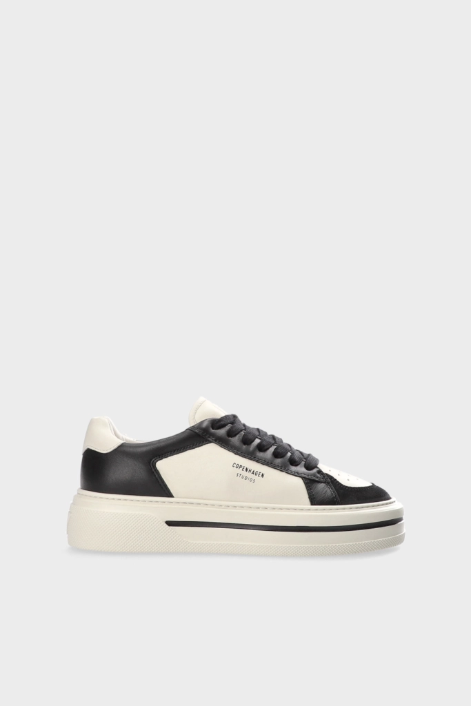 Studio Copenhagen CPH181 leather mix black/cream beige