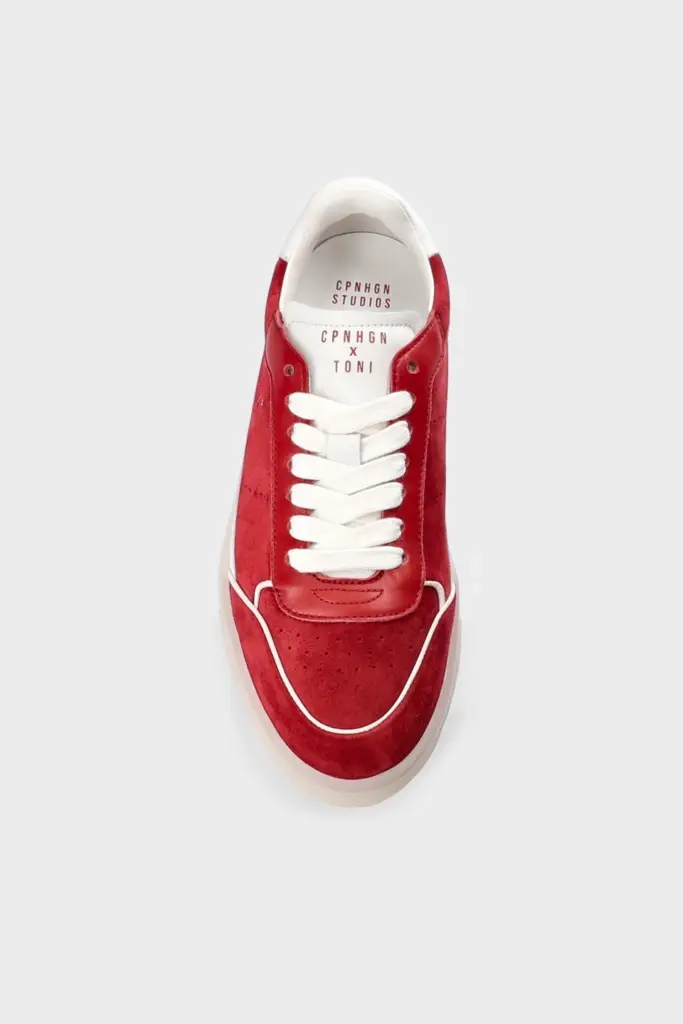 Studio Copenhagen CPH253 X Toni Garrn Leather Mix Red/white