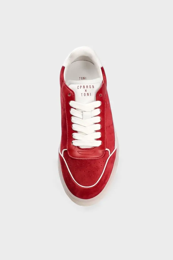 Studio Copenhagen CPH253 X Toni Garrn Leather Mix Red/white