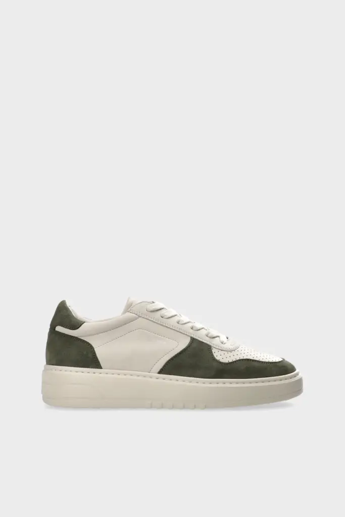 Studio Copenhagen CPH77M leather mix off white/olive