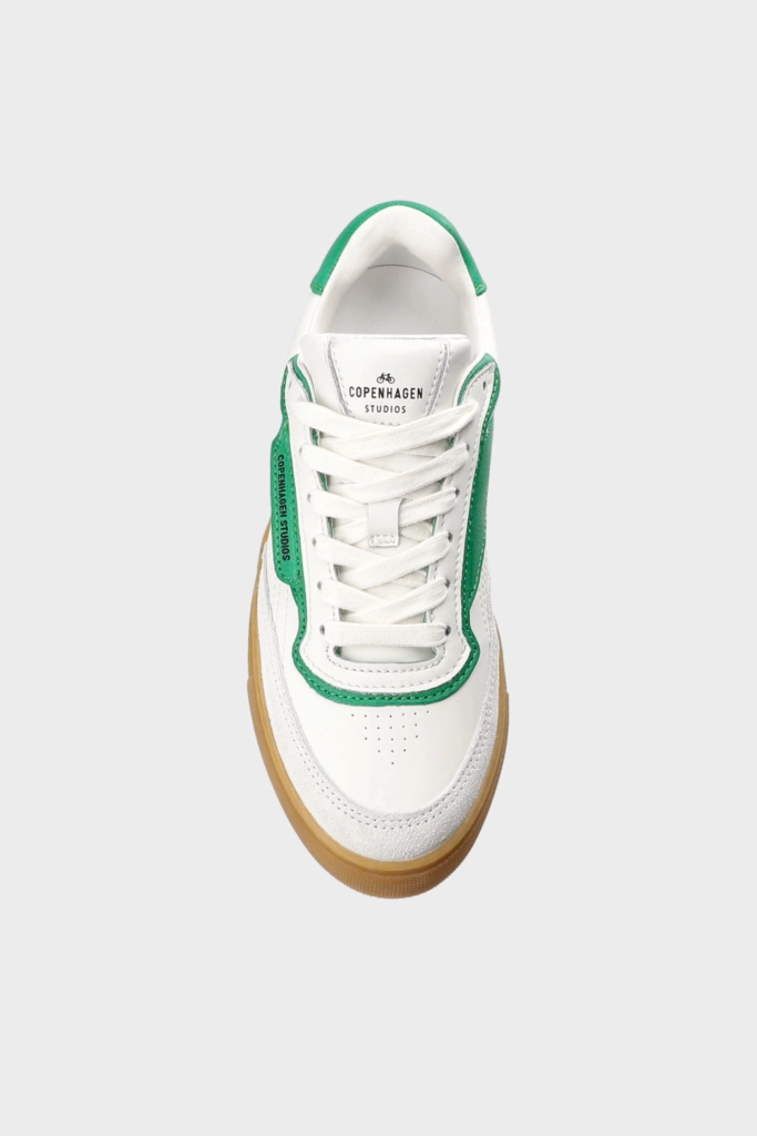 Studio Copenhagen CPH90 Leather Mix White/green/caramel