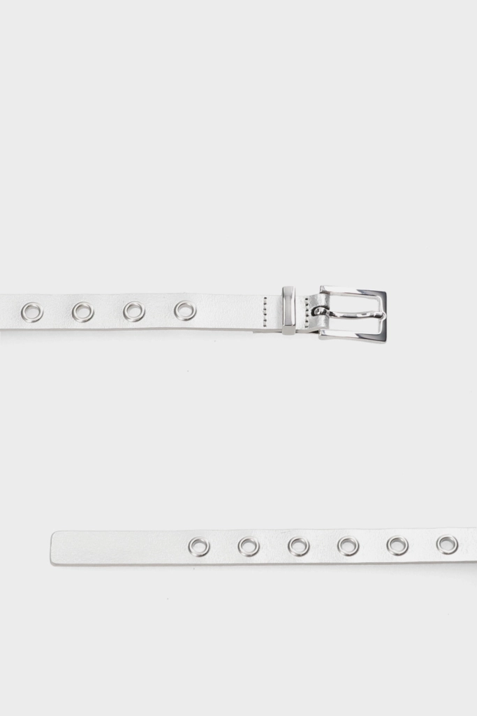 Studio Copenhagen CPH BELT 1 Leather Silver