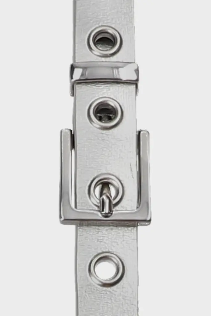 Studio Copenhagen CPH BELT 1 Leather Silver