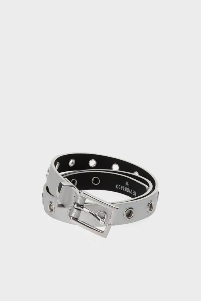 Studio Copenhagen CPH BELT 1 leather silver