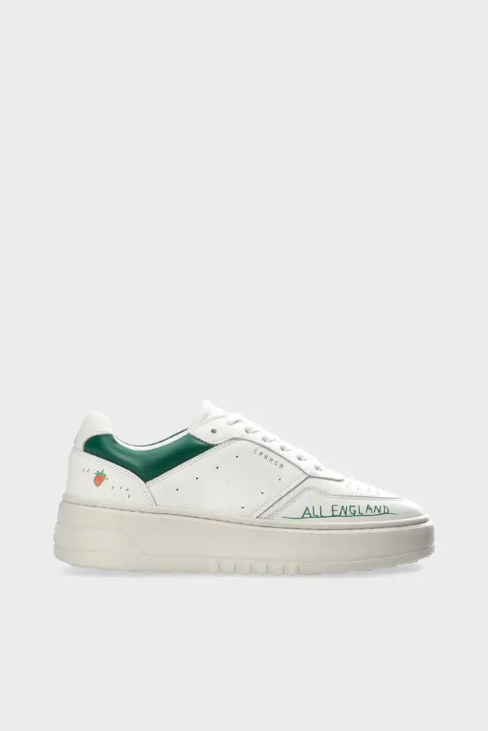 Studio Copenhagen CPH LONDON leather white/green